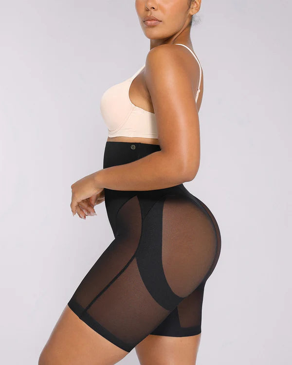 High-Waisted Mid Thigh Short